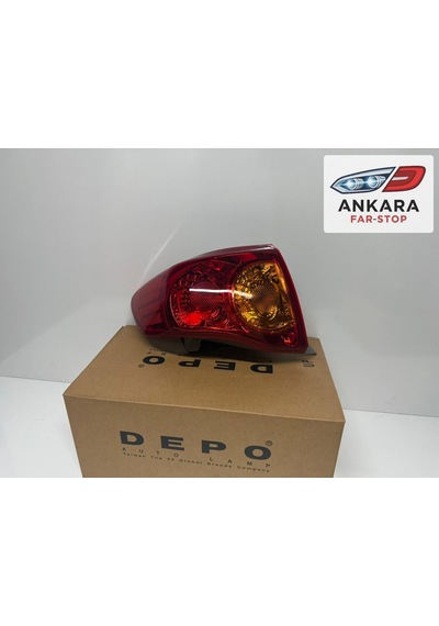 Toyota Corolla 2007 - 2009 Stop Lambası Dış Sol Depo Marka