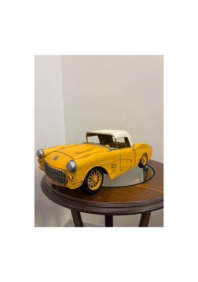 Vintage Model Metal Klasik Araba Maketi Ev Ve Ofis İçin Dekoratif Biblo