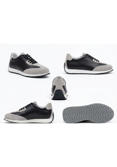 Growish Gd0124 Hakiki Deri & Nubuk Termoaktif Taban Üst Kalite Koku Yapmaz Siyah Antrasit Yeşil Hafif Taban Sneaker Ayakkabı Siyah - Gri Growish Gd0124 Hakiki Deri & Nubuk Termoaktif Taban Üst Kalite Koku Yapmaz Siyah Antrasit Yeşil Hafif Taban Sneaker Ayakkabı Siyah - Gri