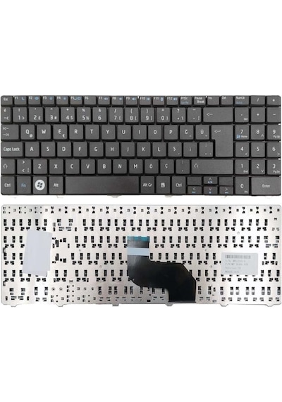 Casper Uyumlu Nirvana A15H A15Hc A15Hc A15He Notebook Klavye (Siyah Tr) - 554455015