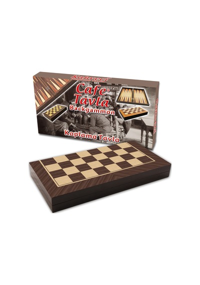 Cafe Tavla Ceviz Büyük Boy Cilalı