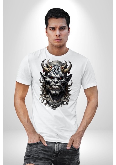 Dünyalar Savaşı Kahraman Unisex Unisex Beyaz Organik Baskılı T-shirt Penye Yüksek Kalite Beyaz