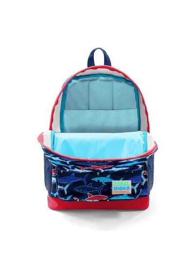 Coral High Erkek Çocuk İlkokul Okul Sırt Çantası Ve Beslenme Çanta Seti - Lacivert Köpekbalığı Mavi Kırmızı Köpekbalığı Coral High Erkek Çocuk İlkokul Okul Sırt Çantası Ve Beslenme Çanta Seti - Lacivert Köpekbalığı Mavi Kırmızı Köpekbalığı