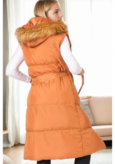 Z8744 Dewberry Bayan Yelek-taba Taba