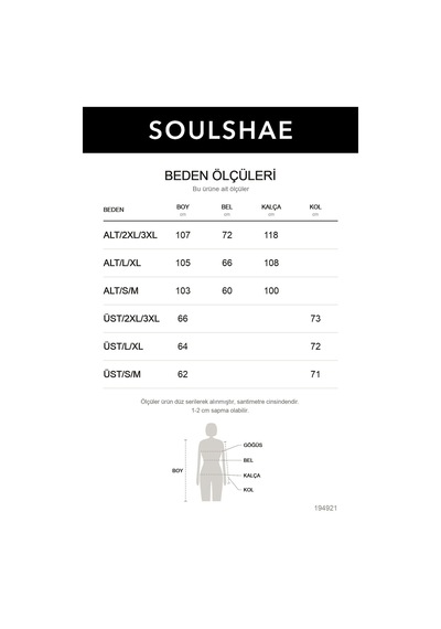 Soulshae Kadın Dabıl Örme Balıkçı Yaka Uzun Kollu Yarım Bluz Pantolon Takım Siyah