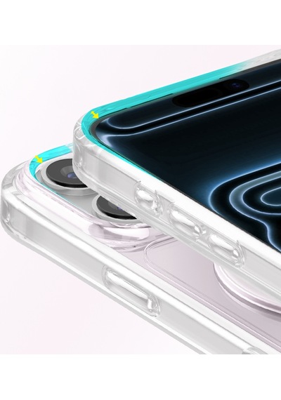 İphone 17 Pro Uyumlu Kılıf M-safe Şarj Özellikli Zore Paris Mova Sert Pc Kapak Pembe