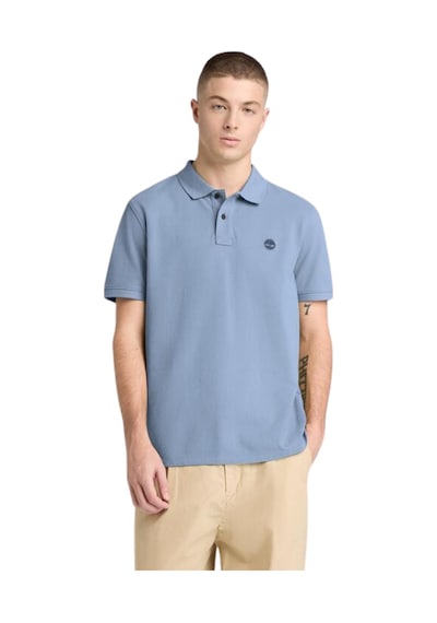 B0a6vdpb881-r Timberland Mıllers Rıver Pique Short Sleeve Polo Erkek T-shirt Mavi B0a6vdpb881-r Mavi