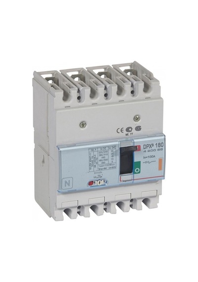 Legrand Dpx³ 160Serisi Kompakt Şalter 4 Kutup Icu:25Ka Standart Tip 100A 400V Ac - 420055