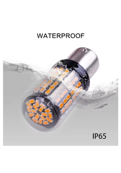 2 Adet 144 Led Turuncu Renk 93 Tip Tek Duy Stop Ampulü