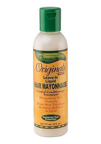 Leave In Liquid Hair Mayonez, Durulanmayan Saç Kremi, Onarır, Yeniden İnşa Eder Ve Yeniden Canlandırır, Tüm Saç