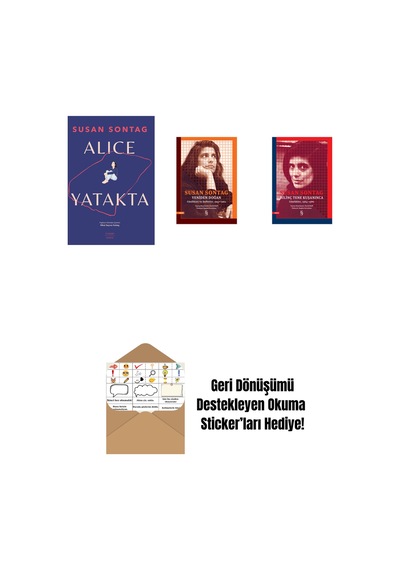 Alice Yatakta + Yeniden Doğan + Bilinç Tene Kuşanınca + Okuma Sticker'ları