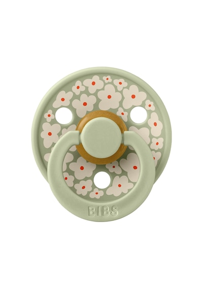 Bibs Studio Colour Jasmine Field Kauçuk Emzik / Sage 0-6 Ay Karışık Çok Renkli