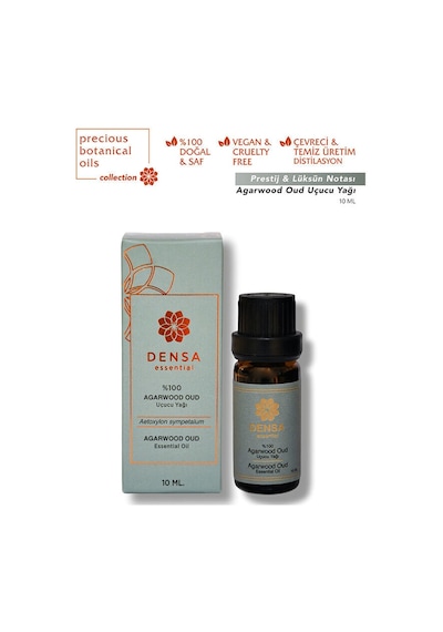 Densa Essential Agarwood Oud Uçucu Yağı 10 Ml Karışık