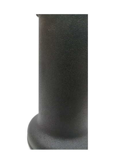 Cateksss 15 Cm Baza Ayağı Koltuk Ayağı Kanepe Ayağı Civatalı 3/8 Kalın Diş Texture Siyah - 20 Li Paket