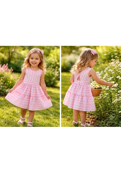 Cresh Creshkids Kız Çocuk Elbise Sarı