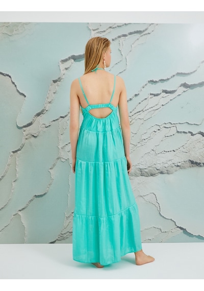 Koton Şahika Ercümen X Koton - Askı Detaylı Katlı Uzun Elbise Mınt 2sak80491ew 2SAK80491EWMNT Mint Yeşili Koton Şahika Ercümen X Koton - Askı Detaylı Katlı Uzun Elbise Mınt 2sak80491ew 2SAK80491EWMNT Mint Yeşili