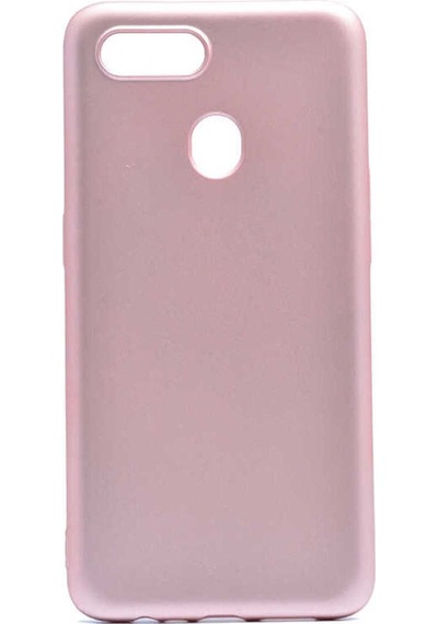 Oppo Ax7 Kılıf Zore Premier Silikon Kapak Rose Gold