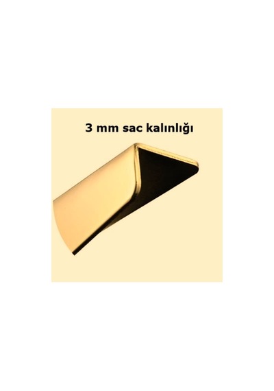 15 Cm Modern Model Gold Metal Mobilya, Dolap, Koltuk, Tv Ünitesi Ayakları 4 Adet -robot Süpürge Beyaz