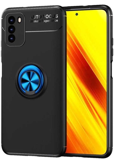 Xiaomi Redmi Note 9 4G Kilif Yüzüklü Standli Manyetikli Silikon 559117321