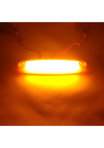 Ahmet Otomotiv Neon Parmak Led Lamba Sarı 12 V 24 V