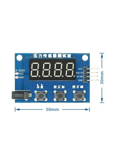 Hx711 Gösterge Modülü Elektronik Tartı 5/10 Kg Ağırlık Sensör Hassas Ölçüm Dijital Ekran Load Cell