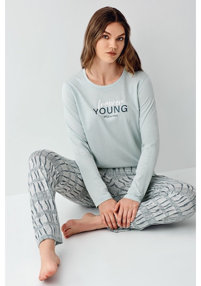 Arnetta Kadın Yeşil Pijama Takımı Ar3405-s-v1 Yeşil Arnetta Kadın Yeşil Pijama Takımı Ar3405-s-v1 Yeşil