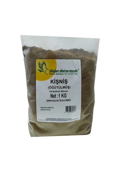 Kişniş Doğal Öğütülmüş 1000 Gr Paket - Zmff-710088