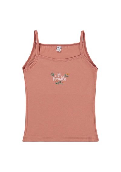 Civil Girls Flower 2-12 Yaş Kız Çocuk 2'li Atlet - Standart
