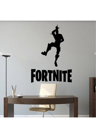 Fortress Night Fortnite Karakter Duvar Sticker Yatak Odası Oturma Odası Duvar Sticker