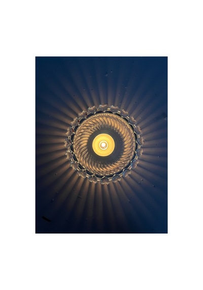 Exemumluk Zarif Kalp Detaylı Cam Tealight Mumluk Gri