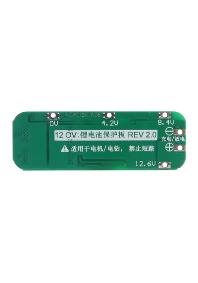 3s 12.6v 20a Lipo Hücre Bms Otomatik Kurtarma Lityum Pil Koruma Kartı