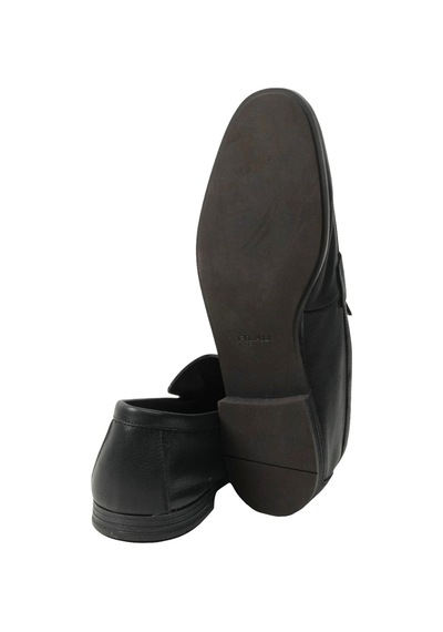 Oxford Klasik Erkek 34p5 Frau Mousse Leather Nero Null Siyah
