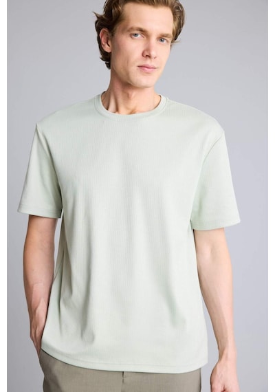 Defacto Basic T-shirt G7707ax26smgn1255 Yeşil-gn1255