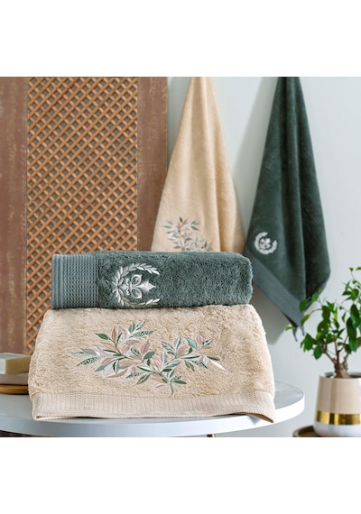 Taç Fall Soft Bamboo Hamam Seti Taba