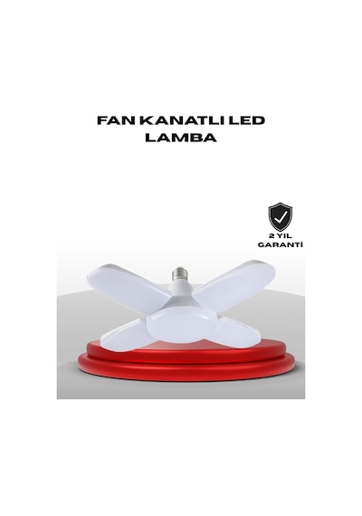 4 Kollu Katlanır Pervane Led Ampül 60 Watt Yüksek Aydınlatma Ve Enerji Tasarrufu Mh-hs6588-2694
