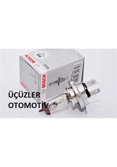 Bosch  12V Standart H4 Ampul 55 60W Tırnaklı P43T N11.4918