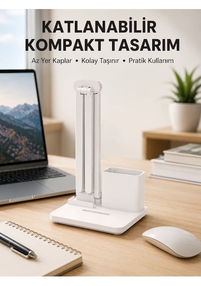 Ev Ve Ofis İçin Fonksiyonel Masa Lambası Enerji Tasarruflu Çok Yönlü Kullanım Yeni Nesil Renkli