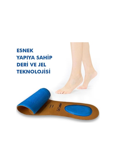 Gel Comfort GC18 Classic Hakiki Jel Klasik Deri Ayakkabı Tabanlığı