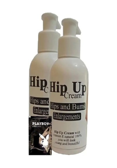 Hip Up 2 Adet Birden 120 Ml Kremi + 1 Hediye Jel