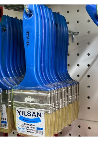 Yılsan Plastik Saplı Kestirme Boya Fırçası No: 3