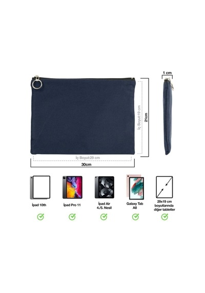 Bk Gift Yaz Temalı-8 Kırmızı Tablet Çantası 30x21cm, Apple iPad Uyumlu Çantası, Baskılı Tablet Kılıfı Kılıf