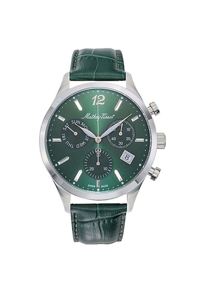 Mathey - Tissot H411Chalv Swiss Made Yeşil Erkek Kol Saati
