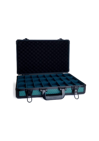 No Signal Premium Metal 24 Bölmeli Saat Taşıma Çantası Haki