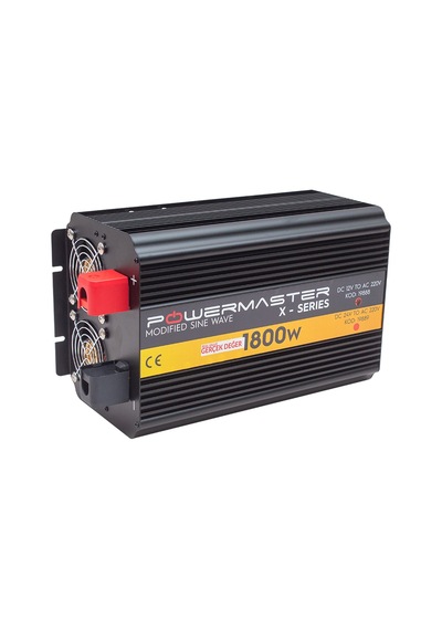 Powermaster Pwr1800-12 Çift Dıgıtal Ekran 12 Volt 1800 Watt Modıf