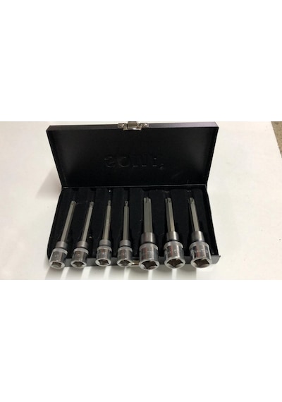 Soma Fix Sm-2931 -7 Parça 3/8" 1/2" Lokmalı Splıne Torx Bıts Set