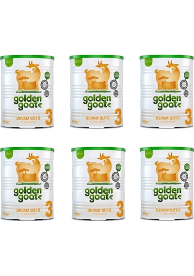 3 Devam Keçi Sütü 400 Gr 6 Adet
