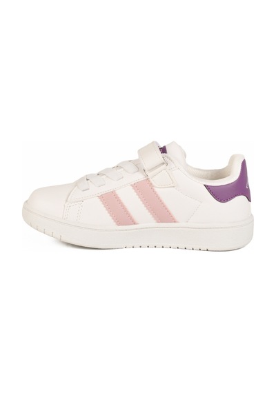 Beyaz Pudra Cırtlı Hafif Kız Çocuk Sneaker Cooper F Beyaz-pudra