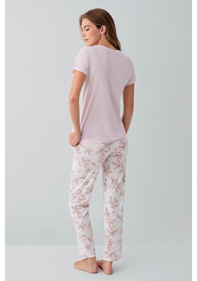 Arnetta Kadın Pijama Takımı Pembe