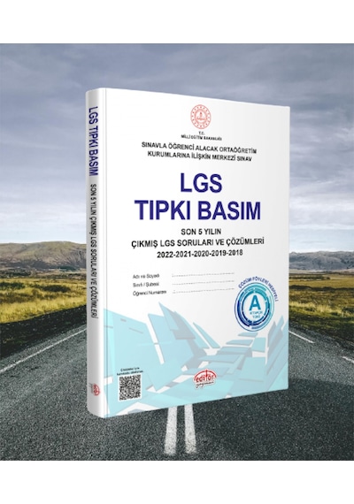 LGS Tıpkı Basım Çıkmış Sorular ve Çözümleri- Editör