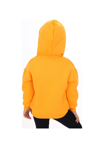 Toontoy Kız Çocuk Baskılı Sweatshirt Hardal